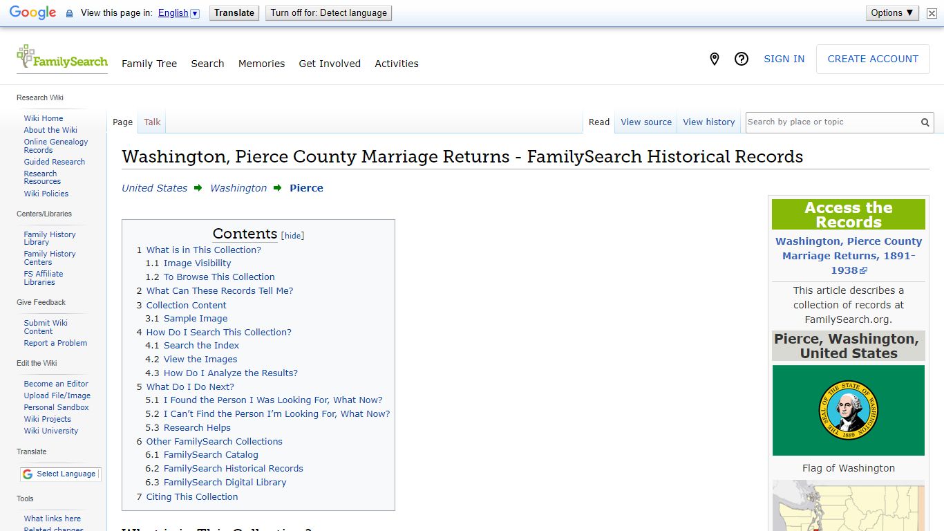 Washington, Pierce County Marriage Returns - FamilySearch
